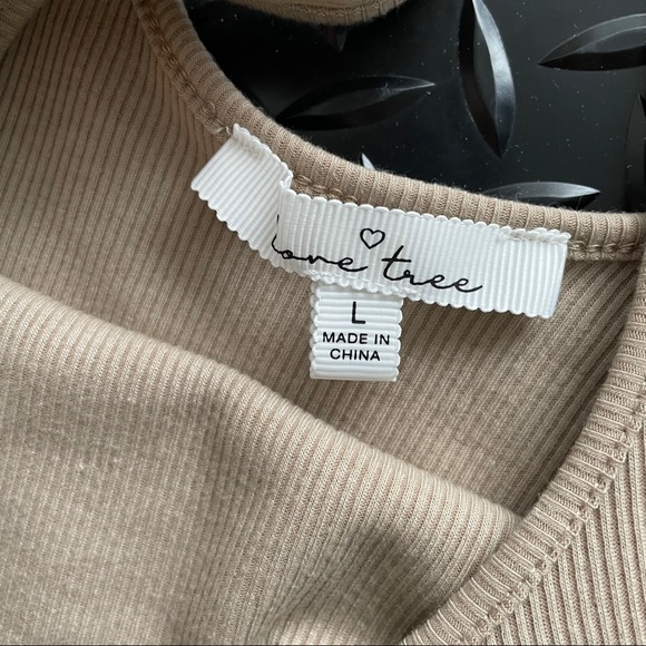 LOVE TREE Ribbed Dress - Picture 2 of 4